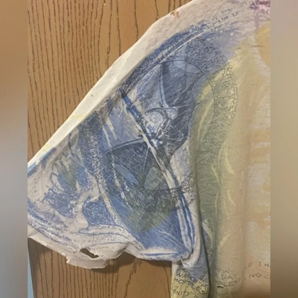 Vintage 1991 Ozzy Osbourne "Diary of a Madman" all-over print t-shirt - Picture 6 of 11